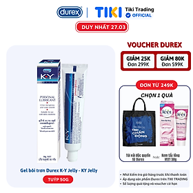 Gel bôi trơn Durex K-Y Jelly 50g - KY Jelly