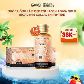 Nước uống làm đẹp Collagen ADIVA Gold (14 lọ x 30ml /hộp)