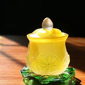 Mua Ly nước cúng phật có nắp và đế - cao cấp