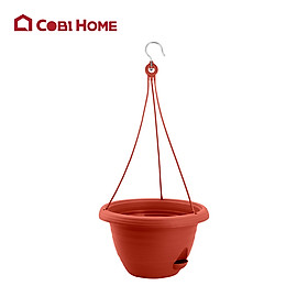 Chậu hoa treo tự tưới bằng nhựa 28cm -377795/377796.Phân Phối Bởi Cobi Home