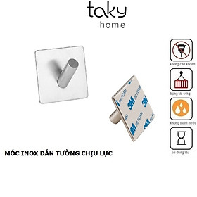 Móc Treo Đồ Đa Năng Dán Tường Chịu Lực, Móc Treo Quần Áo, Móc Treo Đồ Dùng Khu Bếp, Nhà Tắm, Móc Inox Siêu Chắc Chắn. TakyHome 2009