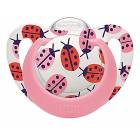 Bộ 2 ti giả silicone genius nuk nu48193 - mẫu ngẫu nhiên