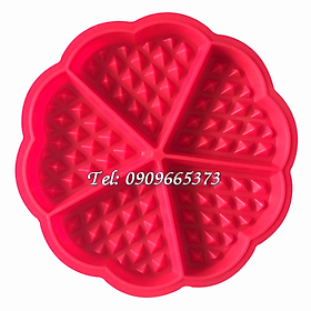 Khuôn silicon làm bánh kẹp, bánh quế – Mã số 1515