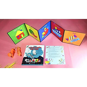 Combo bộ thẻ Flashcard - Kích thích thị giác cho trẻ sơ sinh