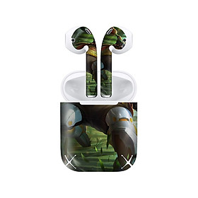Mua Miếng dán skin chống bẩn cho tai nghe AirPods in hình Liên Quân - Zuka mặc định - LQM027 (bản không dây 1 và 2)