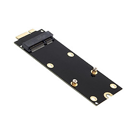 2-7pack 7+17 Pin mSATA SSD To SATA Adapter Card for 2012 MacBook Pro ME662 A1425