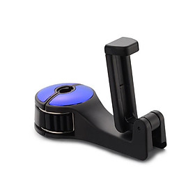Móc Treo Đồ Kiêm Giá Đỡ Điệu Thoại dùng trên xe Ôtô (nhiều màu)