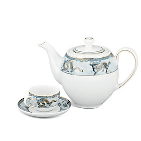 Mua Bộ Ấm  Chén Trà Sứ Minh Long 0.8 L -Camellia - Tứ Linh