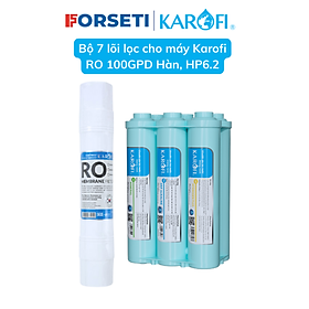Mua Bộ lõi lọc nước Karofi màng RO 100 GPD và bộ lõi chức năng Smax hiệu suất cao Hp6.2 dùng cho máy lọc nước Karofi - Hàng chính hãng