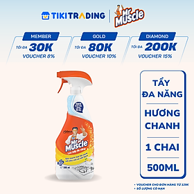 Tẩy đa năng Mr Muscle hương chanh 500ml