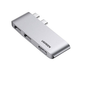 Mua Ugreen 10914 chỉ dành riêng cho Macbook Bộ chuyển đổi 2 cổng USB type C sang 1 x HDMI 4K60Hz + 2 x USB 3.0 CM415 20010914 - Hàng chính hãng