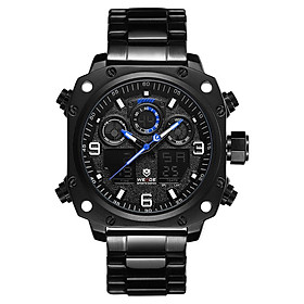 Đồng hồ WEIDE WH7303  điện tử kỹ thuật số Quartz Lịch báo thức,Đồng hồ bấm giờ,hẹn giờ chống thấm nước 
-Màu xanh dương