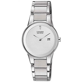 Đồng Hồ Nữ Citizen Dây Thép Không Gỉ GA1050-51A - Mặt Trắng