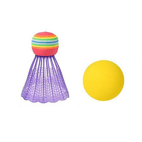 Kids Badminton Tennis Rackets Ball Set Garden Outdoor Toys Gift