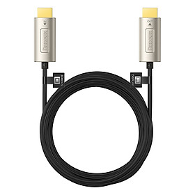 Cáp HDMI Siêu Nét 4K Baseus High Definition Series Optic Fiber HDMI to HDMI 4K Adapter Cable (Hàng chính hãng)