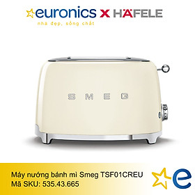 Mua MÁY NƯỚNG BÁNH MÌ SMEG MÀU KEM TSF01CREU/535.43.665 - HÀNG CHÍNH HÃNG