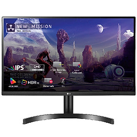 Màn Hình Gaming LG 27QN600-B 27 inch QHD (2560x1440) 75Hz / HDR / IPS / AMD FreeSync - Hàng Chính Hãng