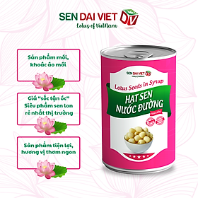 Sản Phẩm Mới- Hạt sen nước đường- Bao Bì Mới, Ngon Hơn, Giá Rẻ Hơn