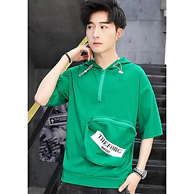 Áo thun Nam, áo cánh dơi Nam Nữ có túi phía trước năng động, trẻ trng chất vải cotton cao cấp dễ phối đồ phù hợp với xu hướng thời trang (BIG SIZE) - Mẫu HOT