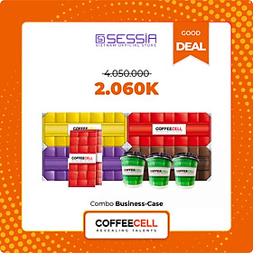 [GOOD DEAL] Bộ Sưu Tập Cà Phê Cao Cấp Business-Case - COFFEECELL - Cà Phê Thượng Hạng Với Nhân Sâm Hoàng Đế (Bộ 6 Sản Phẩm) - Hàng Chính Hãng