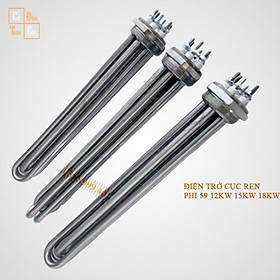 Mua Điện trở công suất lớn 12 kw 15kw 18kw 21kw thanh nhiệt đun nước cụm ren cuc ren 59