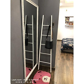 Mua Thang Gỗ Trang Trí Shop  Decor Góc Chụp Hình  Selfie - Sơn Trắng Cao Cấp