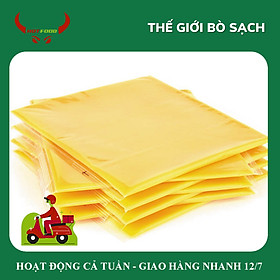 Phô Mai Lát Cheddar Pháp - Túi 200Gr 10 lát