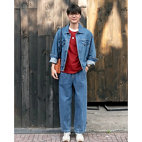 Quần jean nam form Cocoon - ROUTINE 10F25DPA030