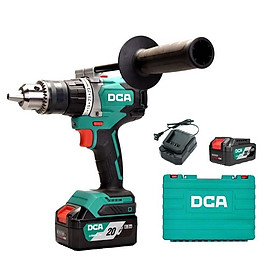 MÁY KHOAN ĐỤC KHÔNG CHỔI THAN DÙNG PIN 20VMAX/4AH SẠC 2A DCA ADJZ02-16DM - HÀNG CHÍNH HÃNG