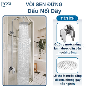 Mua  ĐẤU NỔI  Bộ Vòi Sen Tắm Đứng Nóng Lạnh Đấu Nổi  Lắp Đặt Được Ngoài Trời  Làm Bằng Thép Không Rỉ  Lắp Đặt Dễ Dàng