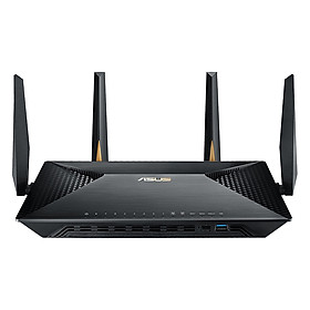 Router Wifi 4 Ăng-Ten Băng Tần Kép Chuẩn Asus BRT-AC828 AC-2600