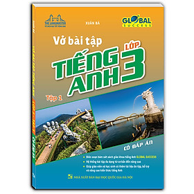 Sách GLOBAL SUCCESS - Vở bài tập tiếng anh lớp 3 tập 1(có đáp án)