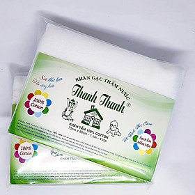 Combo 2 Khăn gạc Thanh Thanh Tắm 75x80cm