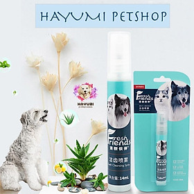 XỊT THƠM MIỆNG CHO CHÓ MÈO FRESH FRIEND - 14ml