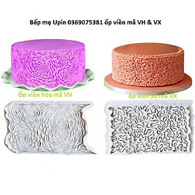 Mua Khuôn silicon ốp viền làm thạch rau câu 4D  trang trí bánh sinh nhật