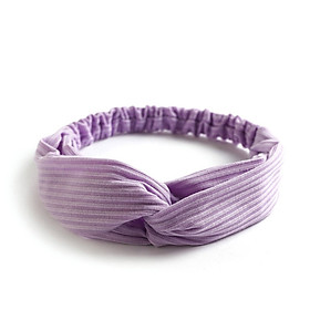 Băng đô turban giữ tóc bản to chất liệu cao cấp cho bạn gái TB03