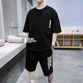 Set Bộ thể thao nam y hình, vải êm, mát, không ra màu, không đổ lông (ydbid)