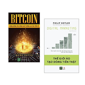 Hình ảnh sách Combo sách kiến thức về tài chính số: Bitcoin - Bong bóng tài chính hay tương lai TT + Thế giới ảo tạo dòng tiền thật 