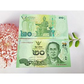 Mua 20 Baht Thái Lan vua cha - tặng phơi nylon bảo quản