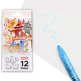 Hộp 12 Bút Sáp Dầu Art Kids - Hồng Hà 8162