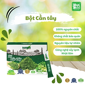 Bột cần tây Bamboo 60g/ 20 gói - Detox Hỗ trợ giảm cân, giữ dáng, đẹp da