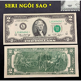 Tiền 2 Dollar 1976 của Mỹ Seri Ngôi Sao: Hãy khám phá bộ sưu tập tiền 2 dollar 1976 của Mỹ seri ngôi sao đầy ấn tượng. Với thiết kế độc đáo với hình ngôi sao đặc trưng của nước Mỹ và màu xanh trang trí, tờ tiền này mang tới cảm giác về sự tự hào quốc gia và sự giàu có. Đây chắc chắn sẽ là một món quà tuyệt vời cho những người yêu thích tiền tỷ phú.