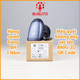 Mua Máy quét mã vạch cầm tay không dây 2D SC-880G (Hàng chính hãng)