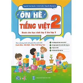 Sách - Ôn hè Tiếng Việt 2 (Dành cho học sinh lớp 2 lên lớp 3)