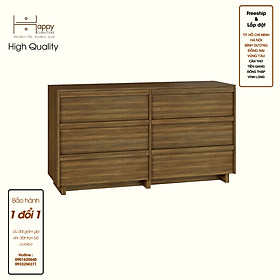 [Happy Home Furniture] MAVIS, Tủ đựng đồ 6 ngăn kéo , 150cm x 45cm x 82cm ( DxRxC), THK_145