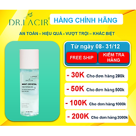 [[ Nước Hoa Hồng - 4 Trong  1 ]] - DR. LACIR - Toner Ngừa Mụn, Sạch Nhờn, Cấp Ẩm, Chống Lão Hoá - Hàng Chính Hãng Hàn Quốc