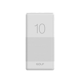 Pin sạc dự phòng 10000mAh Golf CANDY G80 - Hàng chính hãng