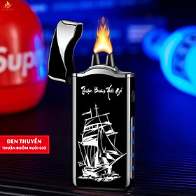 Mua Hột quẹt điện Bật lửa điện tử công nghệ cao plasma sạc type-c cao cấp sang trọng