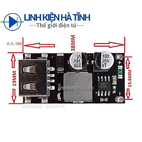 Mua Mạch hạ áp sạc nhanh điện thoại cao cấp 1 đầu ra usb 6-32VDC