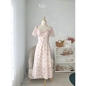 TIELA Đầm váy hoa nhún ngực - Juliet Dress
